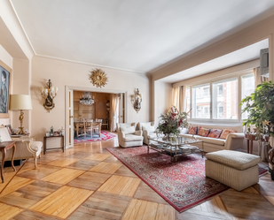 Living room of Apartment for sale in  Madrid Capital  with Air Conditioner, Heating and Terrace