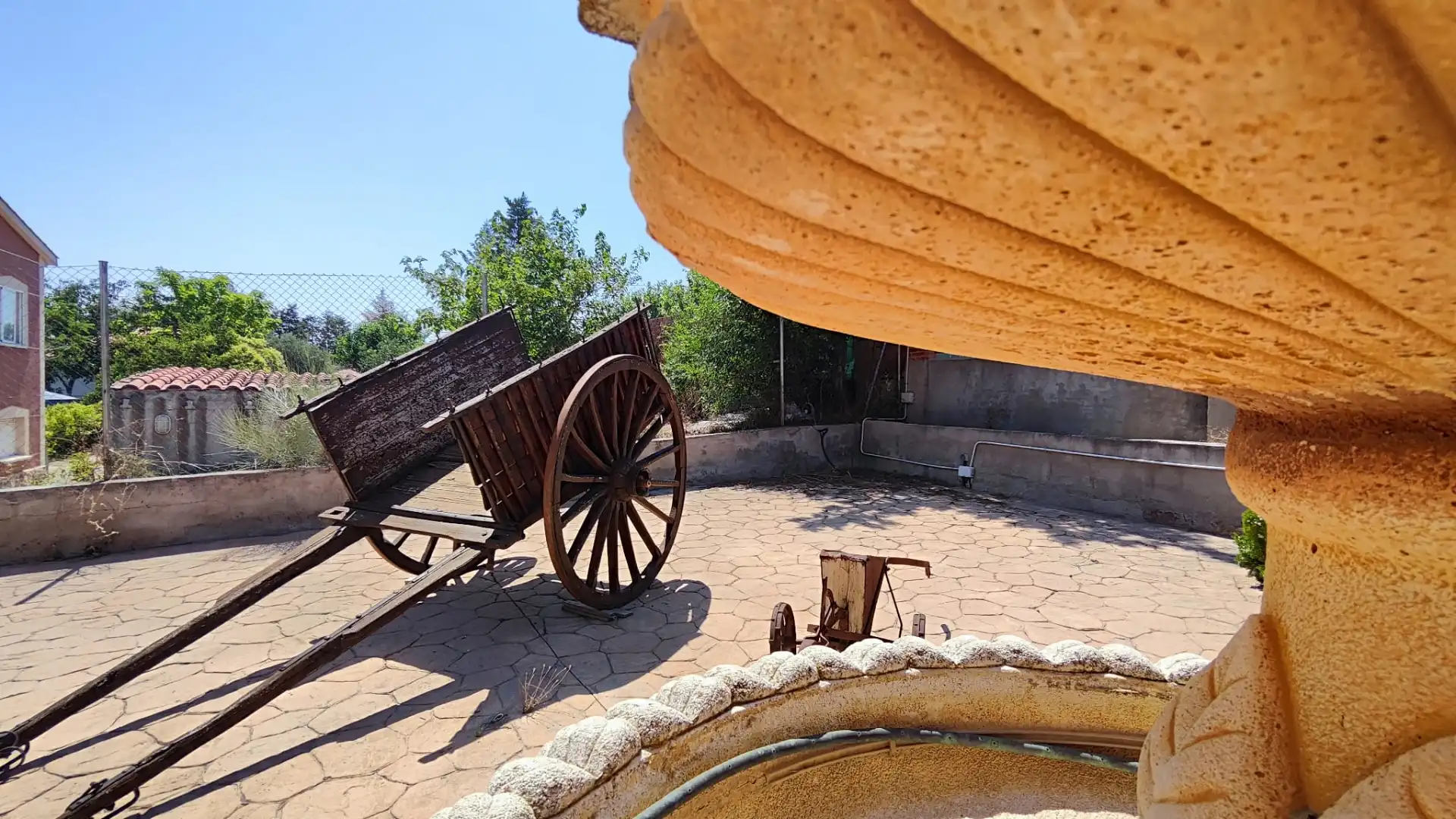 Jardí de Casa o xalet en venda en Barajas de Melo amb Calefacció, Jardí privat i Terrassa