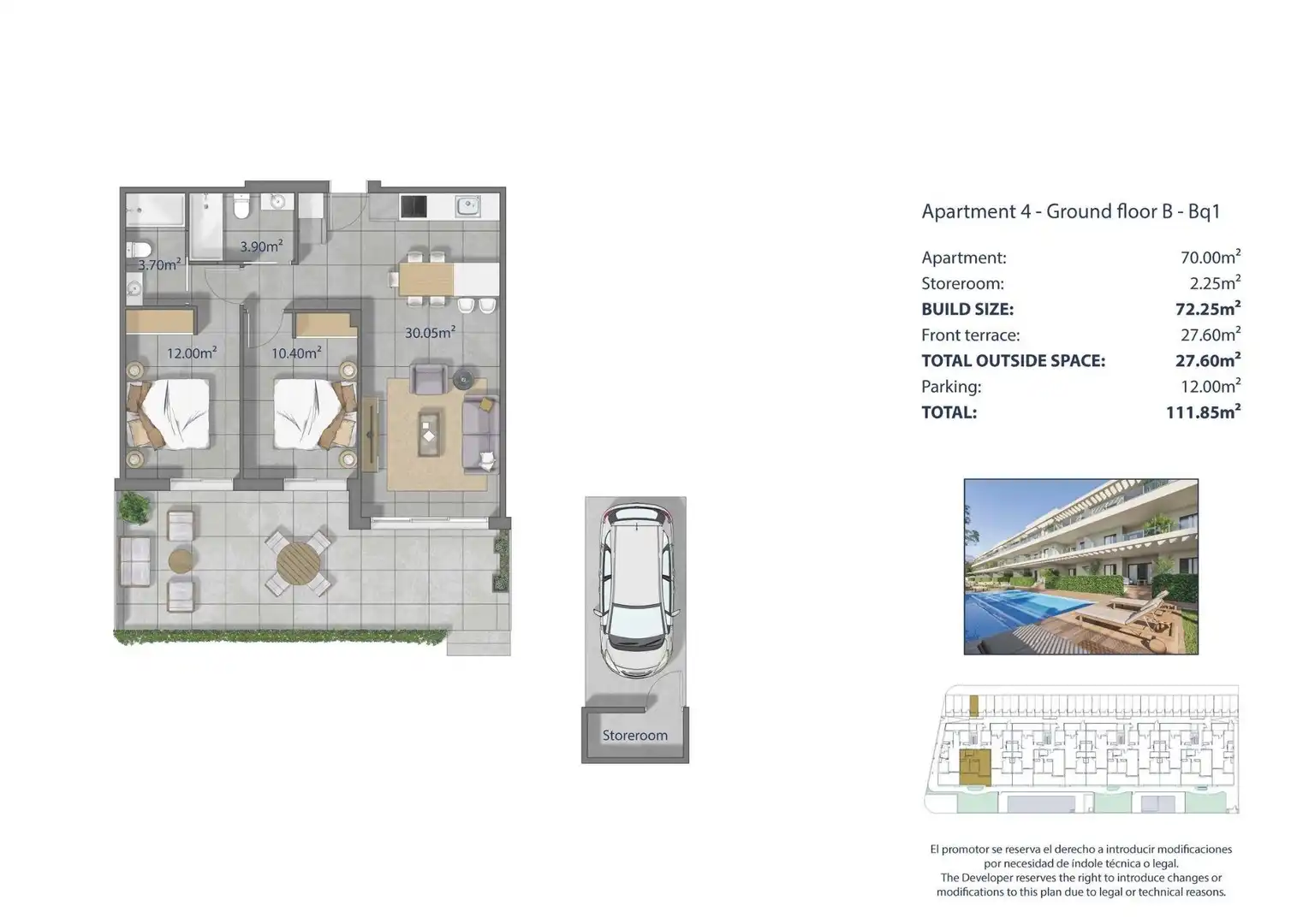 Apartamento con piscina en venta en N/A, imagen 13