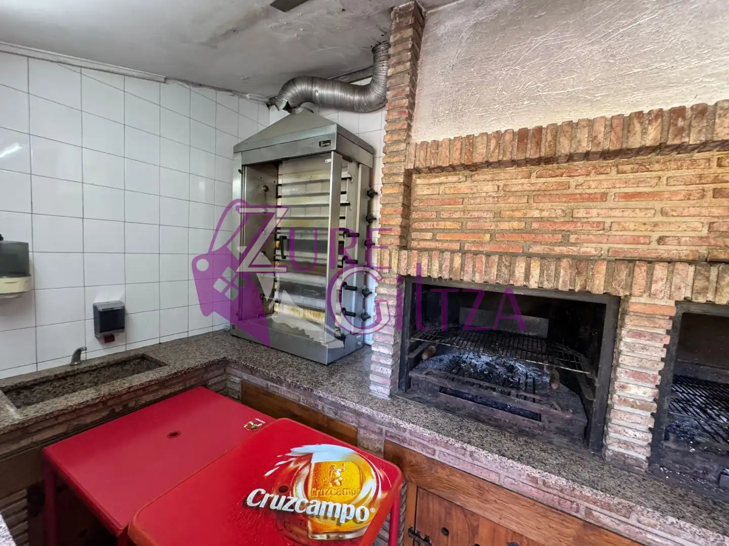 Cocina de Finca rústica en venta en Mañaria con Calefacción y Amueblado