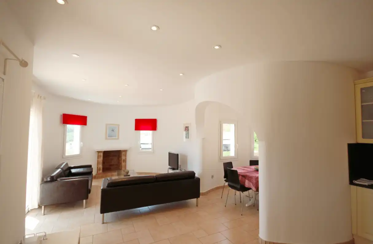 Living room of Houses for sale in Jávea / Xàbia  with Air Conditioner, Heating and Private garden