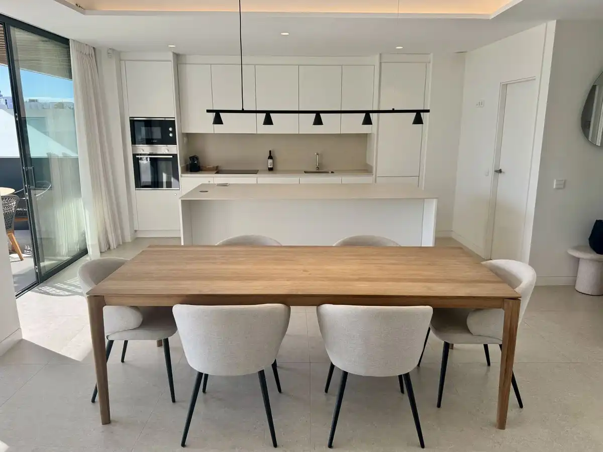 Menjador de Apartament en venda en Torremolinos amb Aire condicionat, Calefacció i Sauna