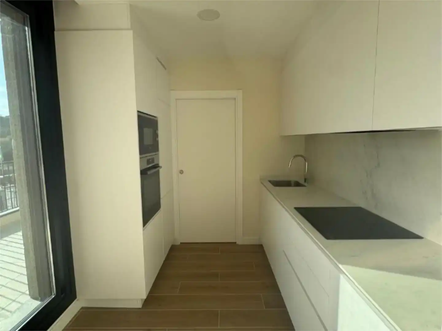 Küche von Wohnung zum Verkauf in Oleiros mit Klimaanlage, Schwimmbad und Balkon