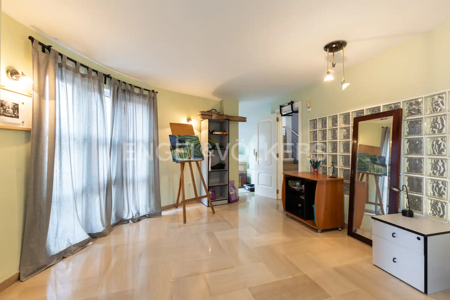 Living room of Houses for sale in Albal  with Air Conditioner, Heating and Parquet flooring