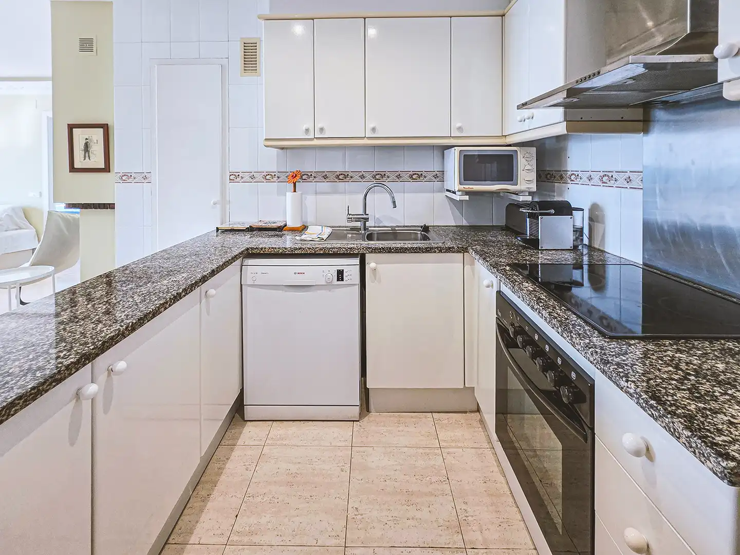Kitchen of Flat for rent in Sant Pol de Mar  with Furnished, Oven and Washing machine