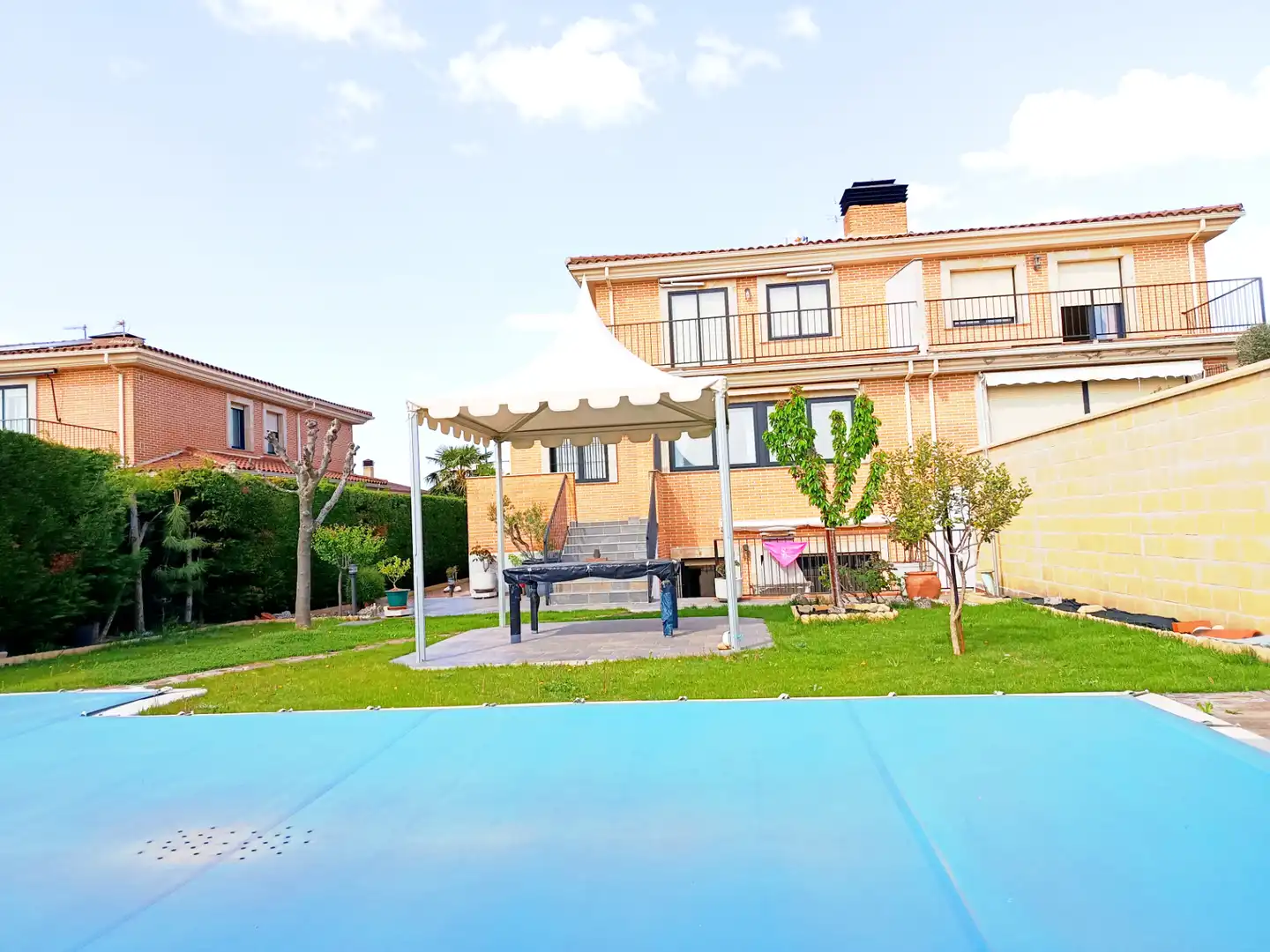 Jardín de Casa o chalet en venta en Carbajosa de la Sagrada