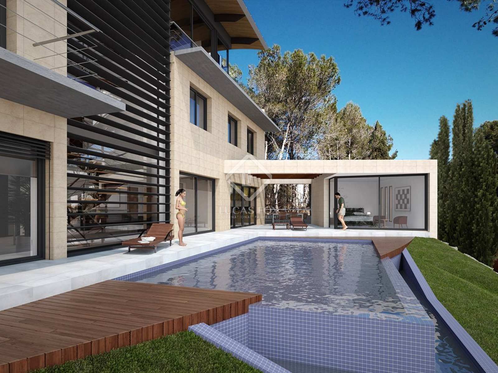 Terrassa de Casa o xalet en venda en Cerdanyola del Vallès amb Aire condicionat, Calefacció i Jardí privat