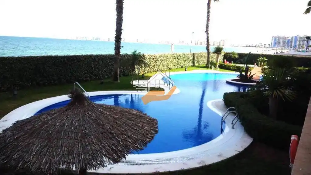 Swimming pool of Flat for sale in La Manga del Mar Menor  with Air Conditioner, Balcony and Community pool