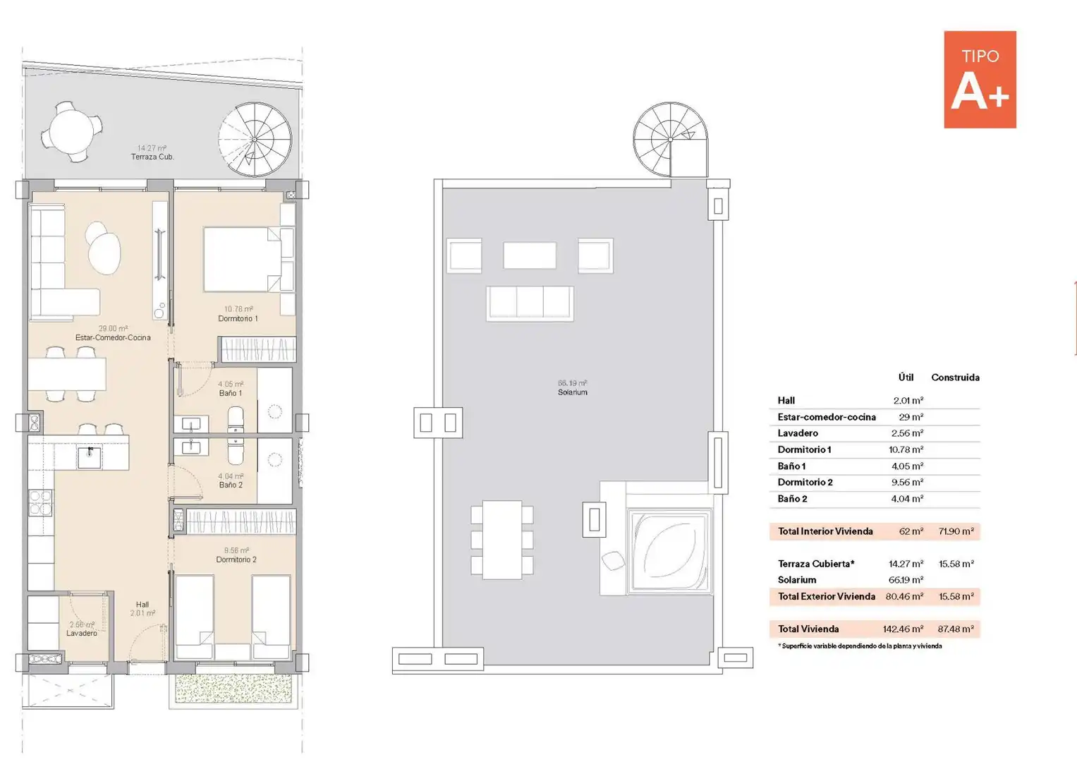 Penthouse mit Pool zum Verkauf in N/A, imagen 20