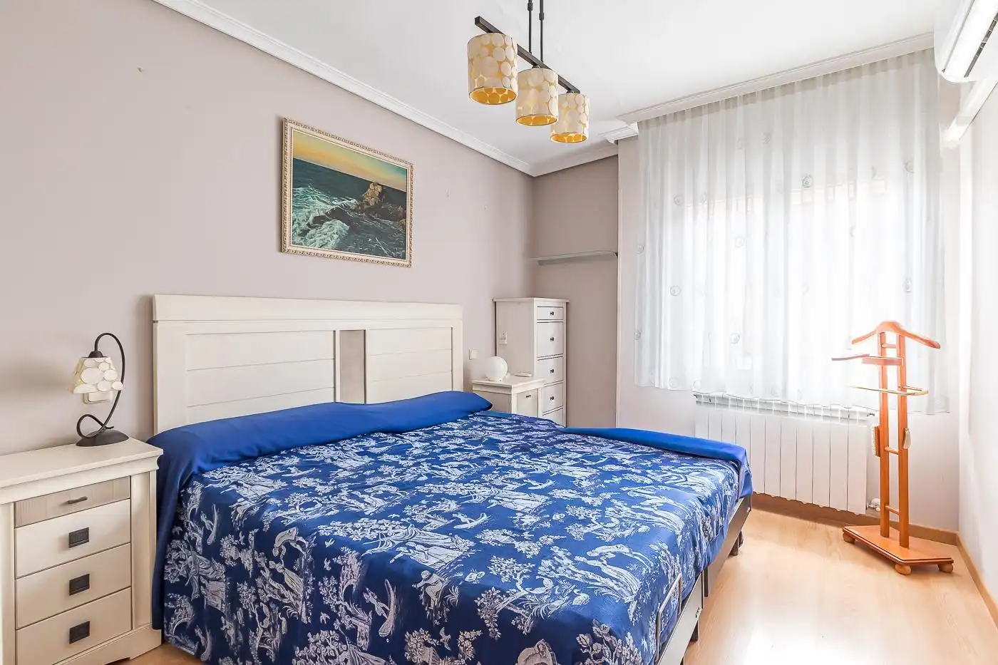 Bedroom of Flat for sale in Madrid  with Air Conditioner, Heating and Terrace