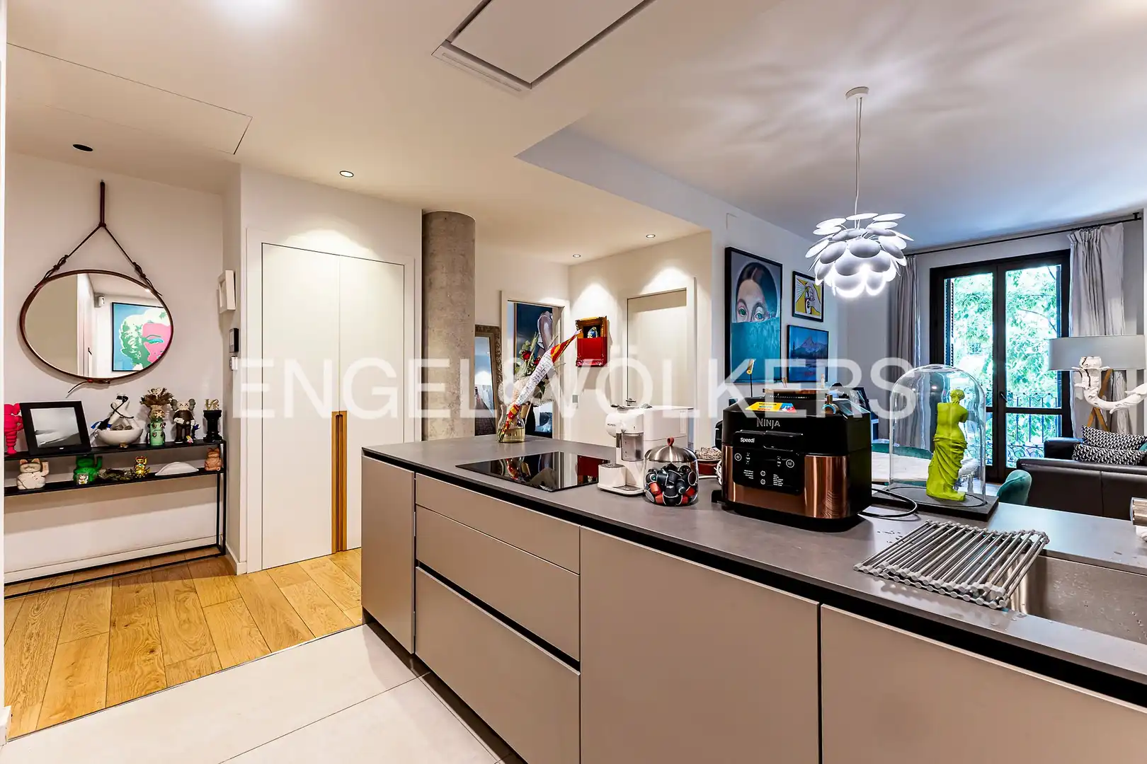 Kitchen of Flat for sale in Barcelona  with Air Conditioner, Heating and Swimming Pool