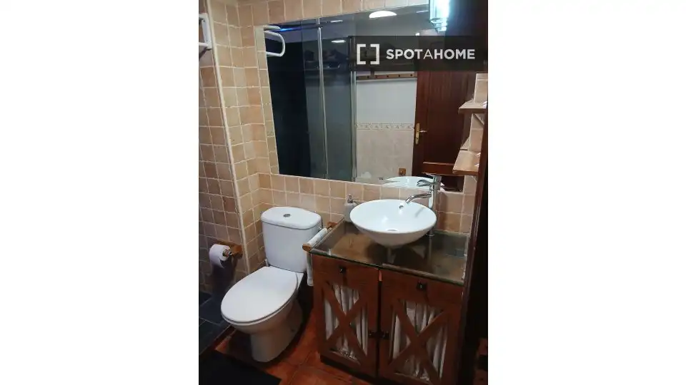 Bathroom of Apartments for share in Candelaria  with Air Conditioner, Terrace and Furnished