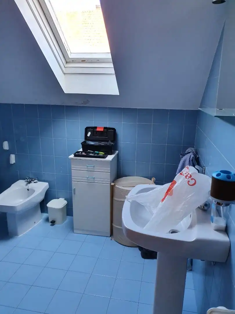 Baño de Dúplex de alquiler en Santiago de Compostela  con Calefacción, Parquet y Amueblado