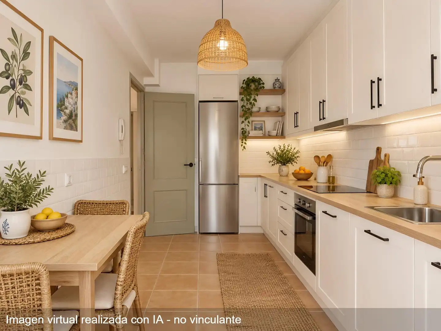 Cocina de Dúplex en venta en Centro