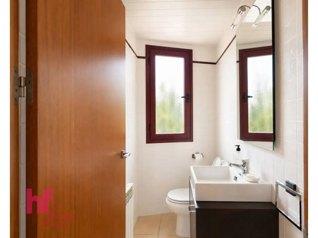 Baño de Casa adosada en venta en Lliçà de Vall con Aire acondicionado, Calefacción y Jardín privado