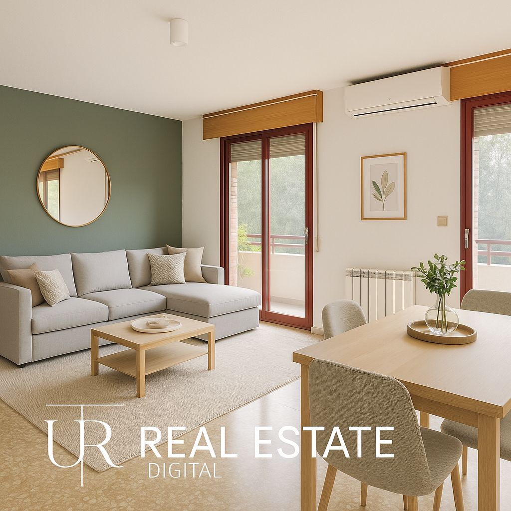 Living room of Flat for sale in  Madrid Capital  with Air Conditioner, Heating and Terrace
