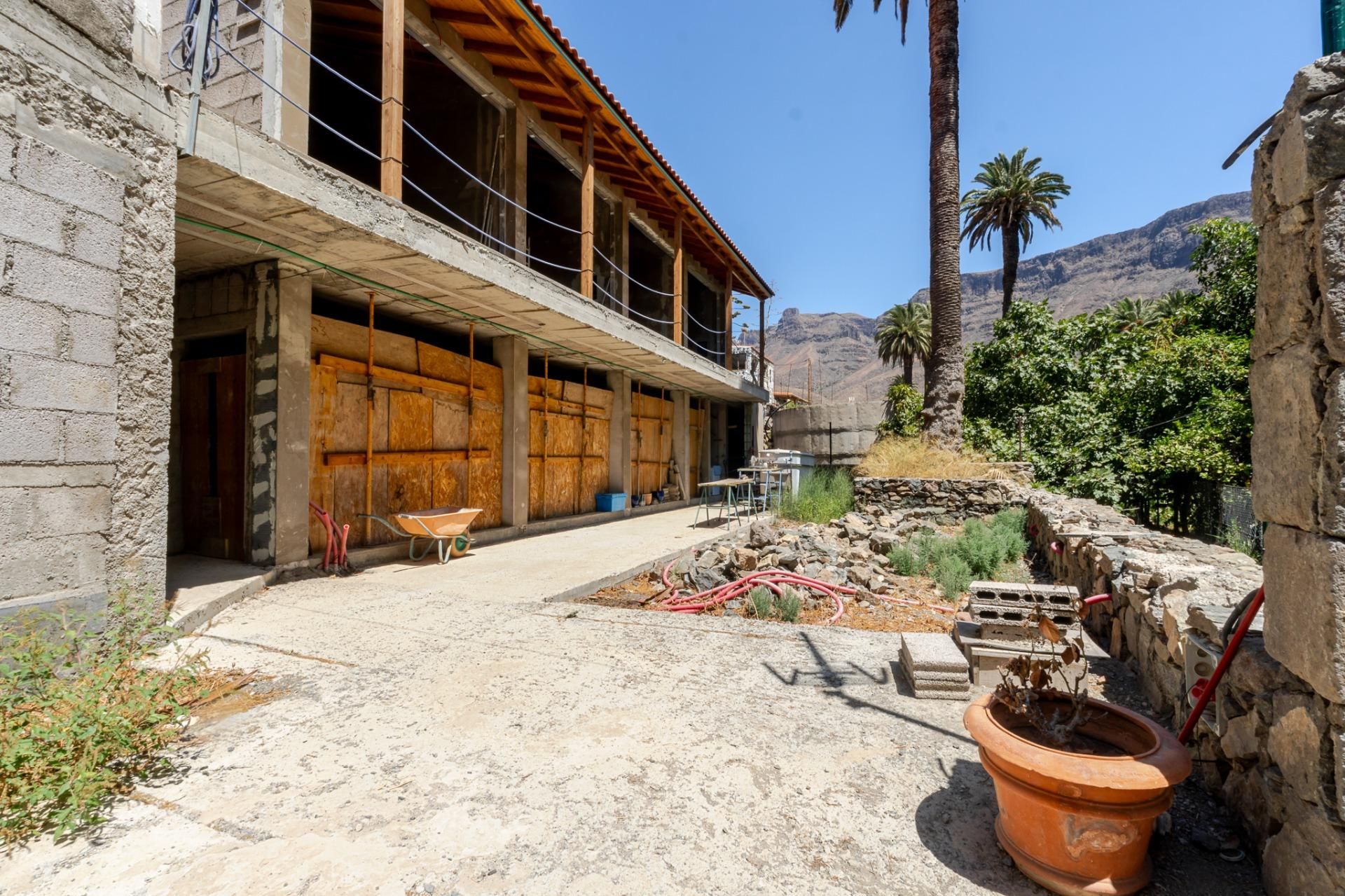 Vista exterior de Finca rústica en venda en San Bartolomé de Tirajana amb Jardí privat, Terrassa i Balcó