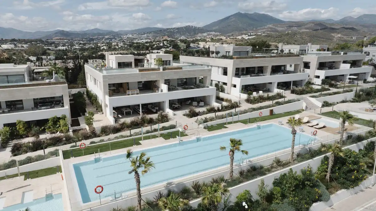Swimming pool of Apartments for sale in Marbella  with Terrace and Storage room