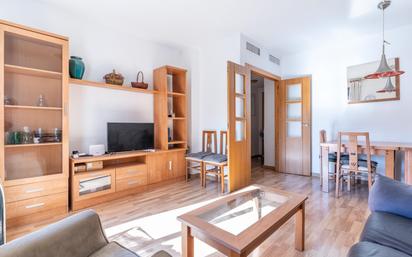 Living room of Flat for sale in  Almería Capital  with Air Conditioner and Balcony