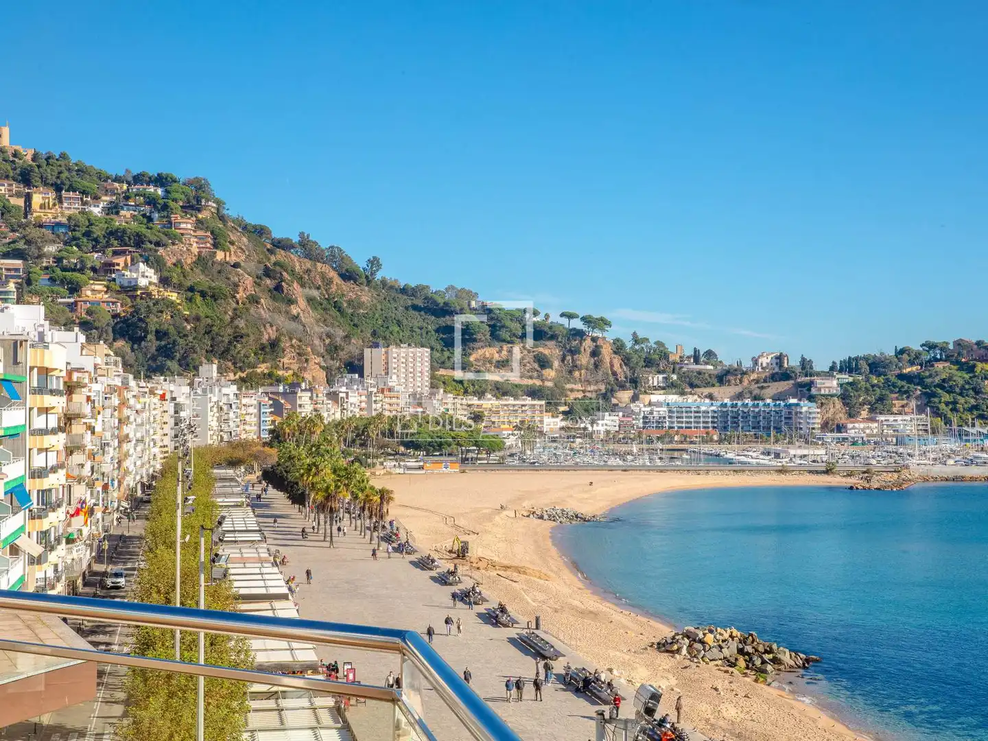 Vista exterior de Piso en venta en Blanes con Aire acondicionado, Calefacción y Terraza