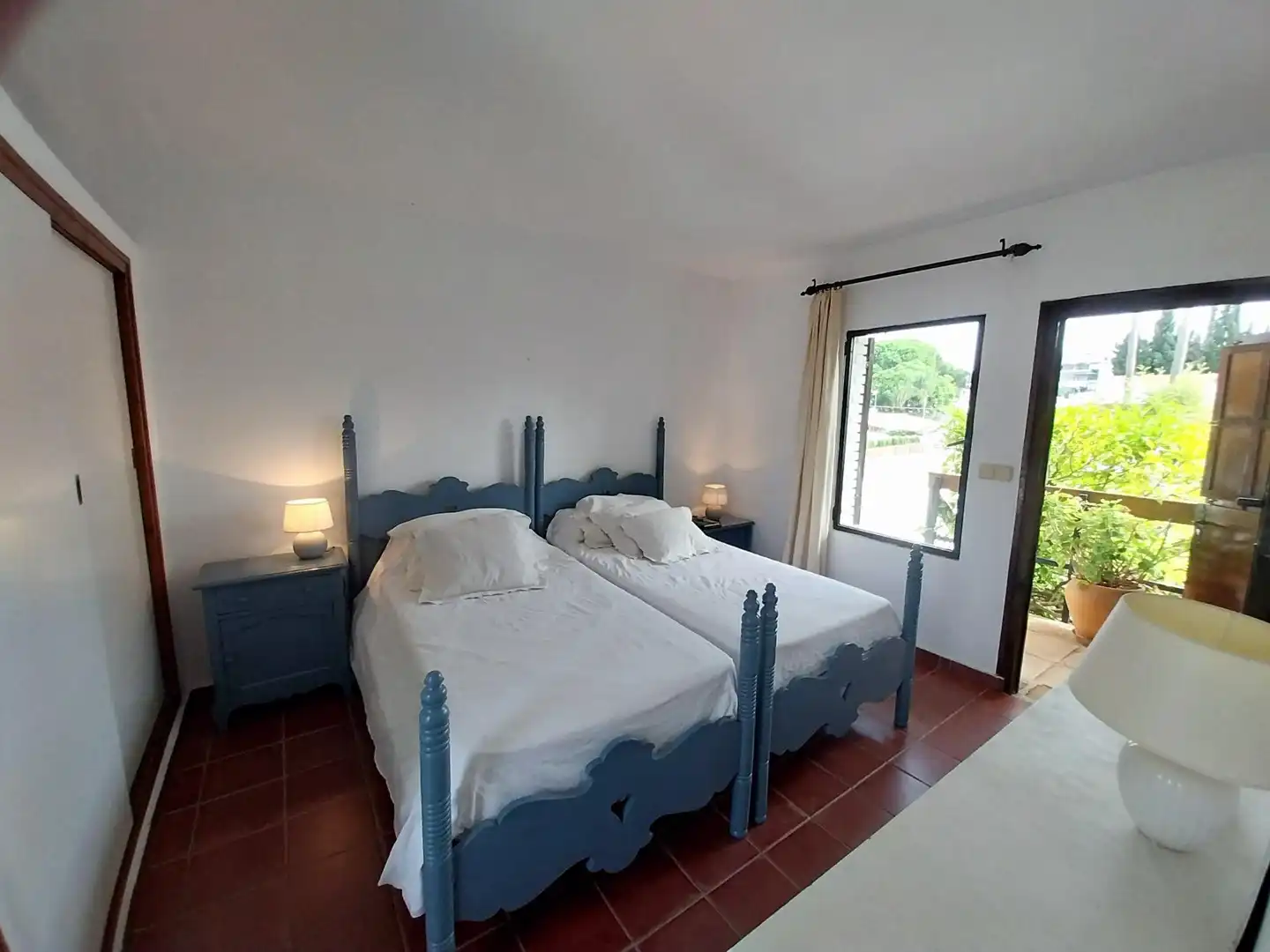 Dormitori de Casa o xalet de lloguer en Mijas amb Jardí privat, Terrassa i Moblat