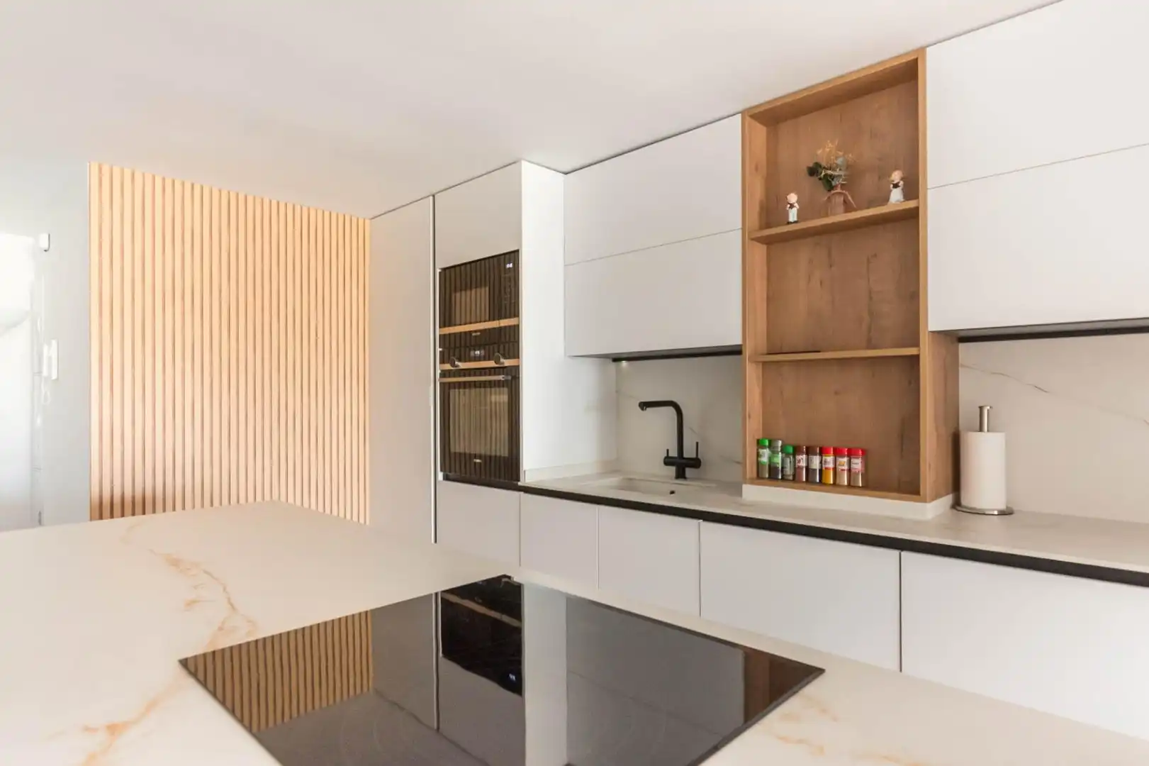 Kitchen of Flat for sale in Murcia  with Air Conditioner, Terrace and Storage room