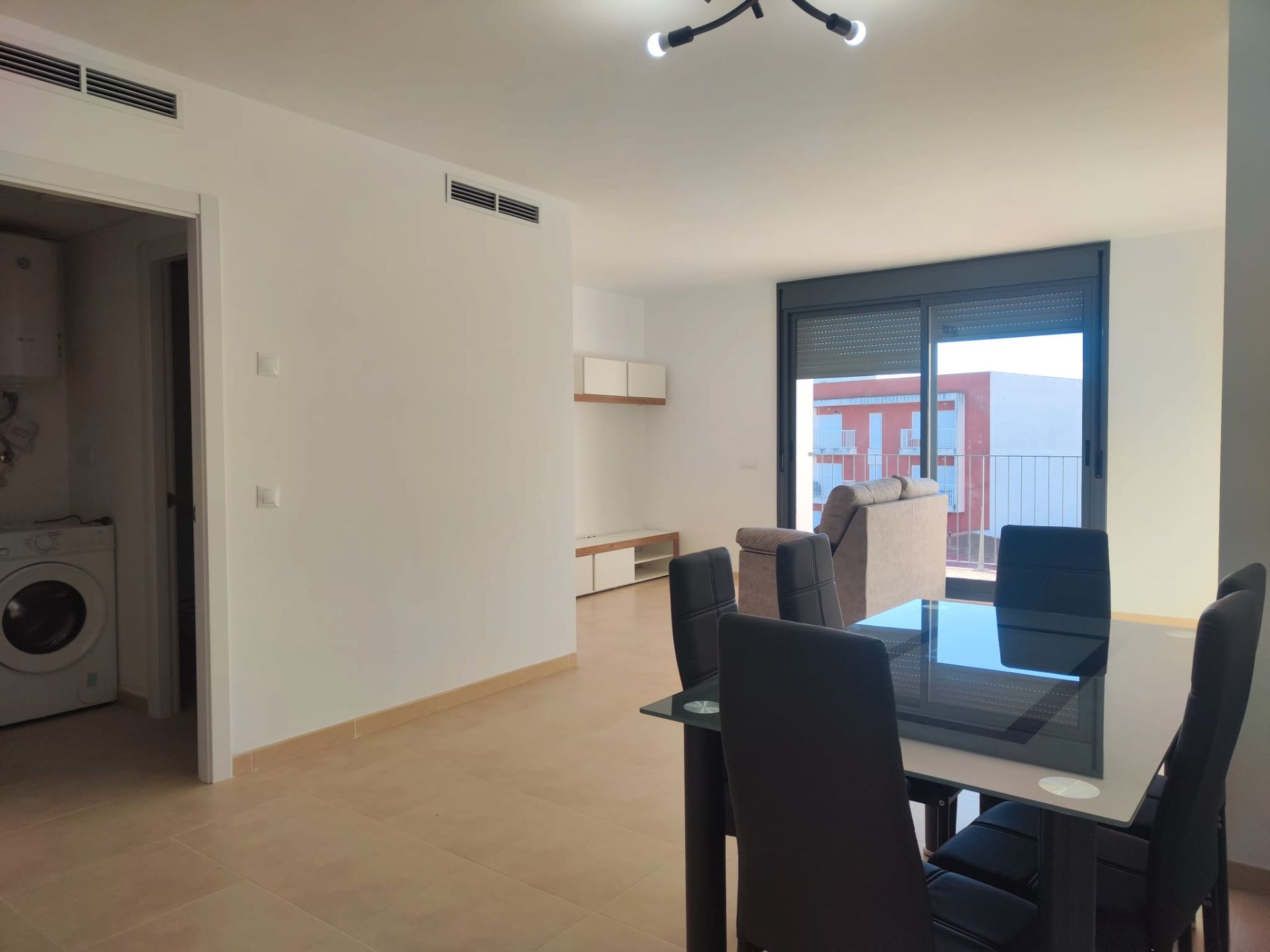 Dining room of Attic to rent in Sant Jaume d'Enveja  with Terrace, Furnished and Oven
