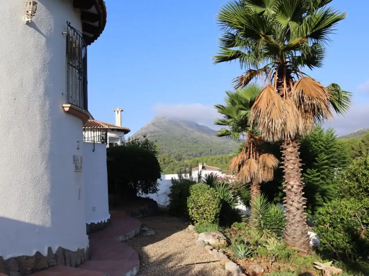 Exterior view of Houses for sale in Murla  with Air Conditioner