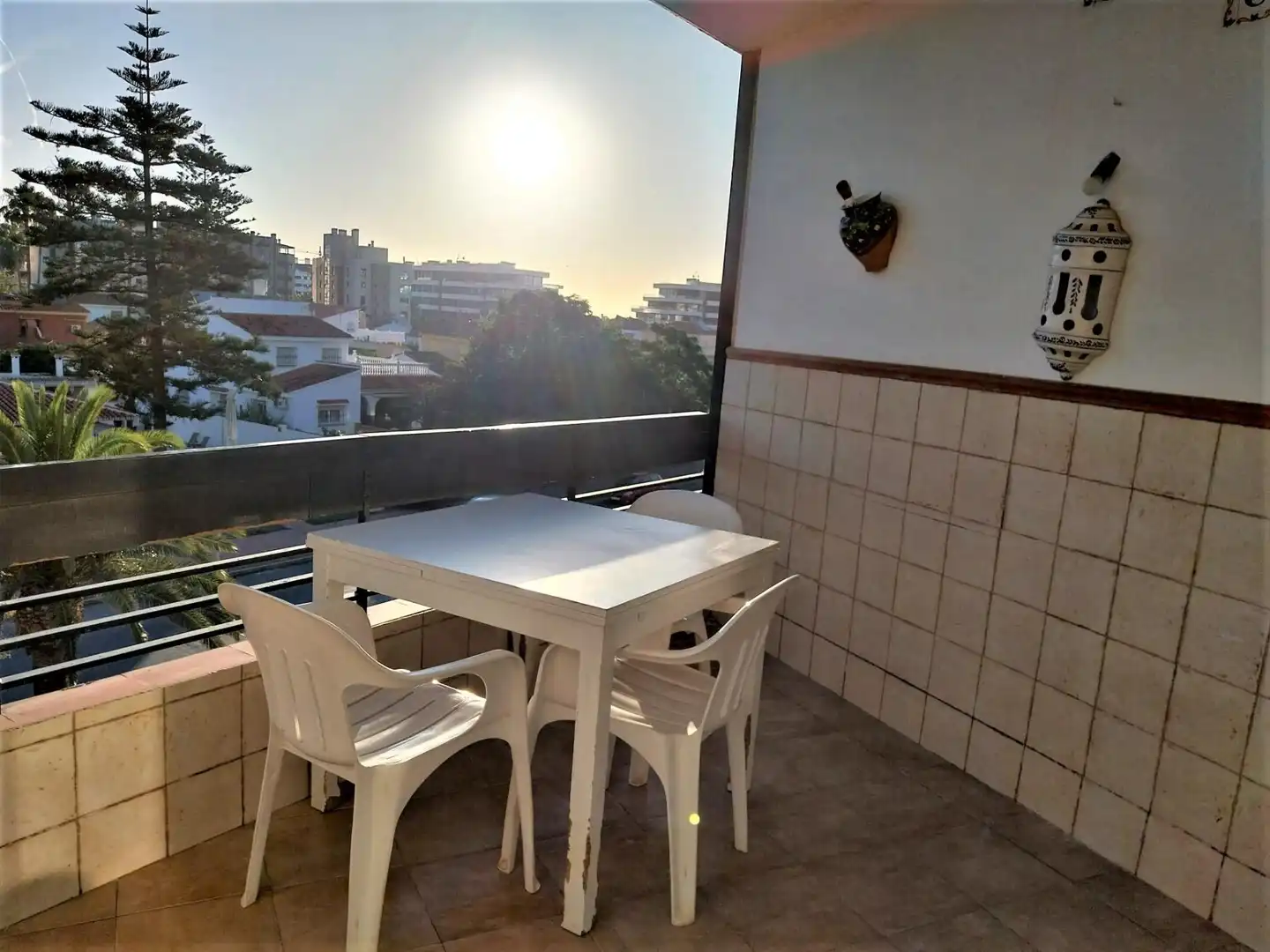 Terraza de Piso en venta en Torremolinos con Jardín privado, Terraza y Piscina comunitaria