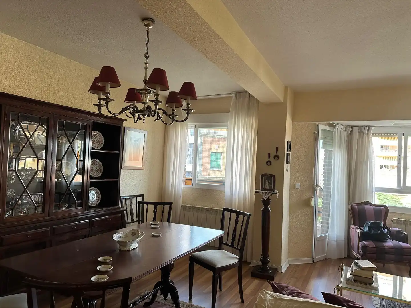 Esszimmer von Wohnung zum Verkauf in Ciudad Real mit Klimaanlage, Heizung und Terrasse