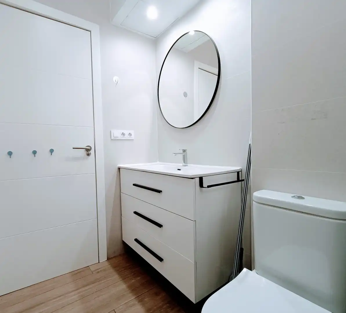 Baño de Piso de alquiler en Madrid con Aire acondicionado