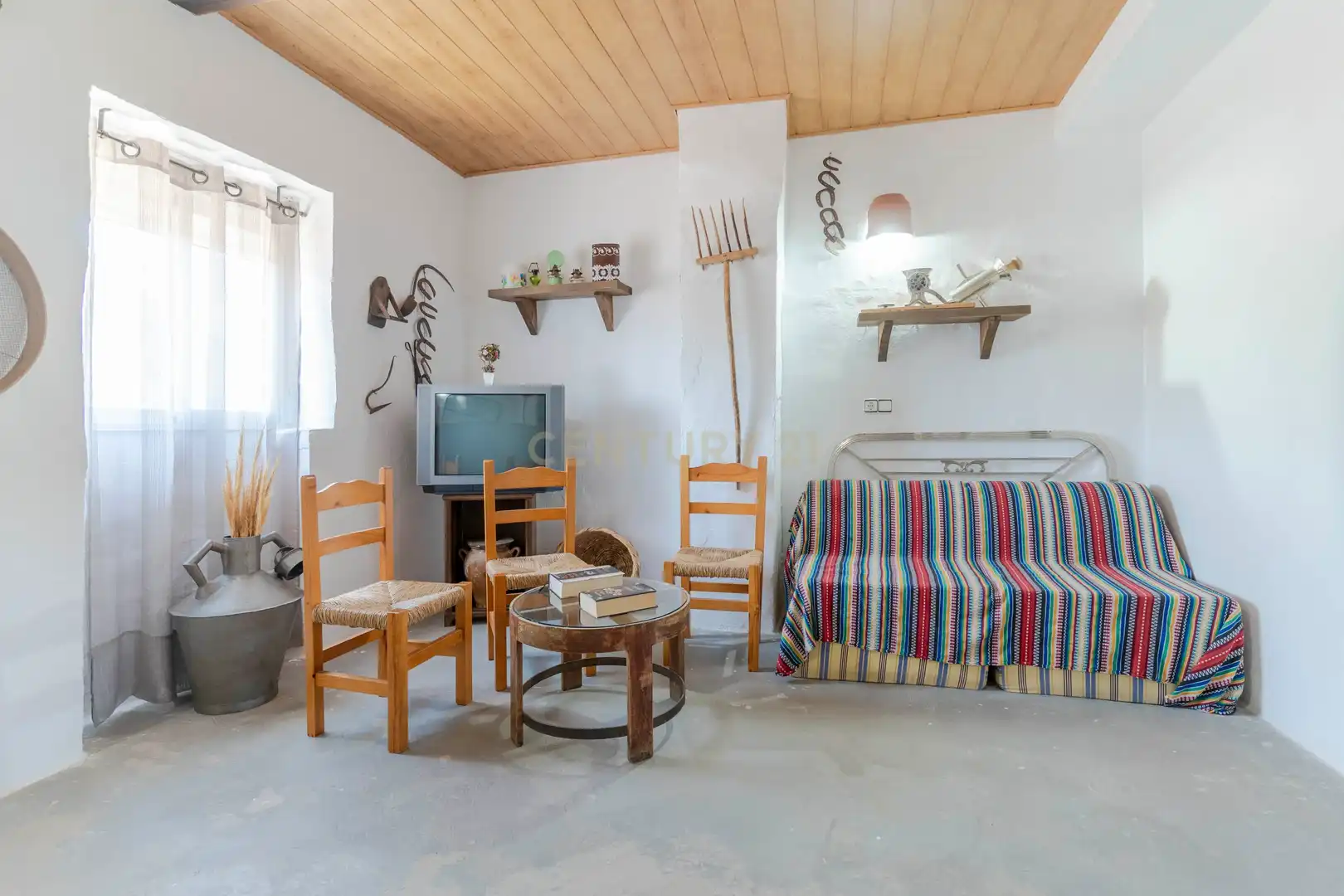 Sala de estar de Casa o chalet en venta en Colomera con Jardín privado, Trastero y Piscina