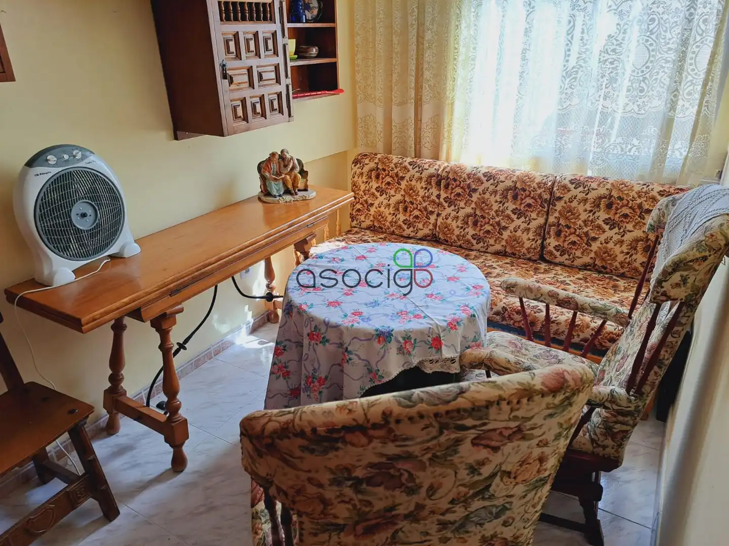 Living room of Flat for sale in Buendía  with Storage room