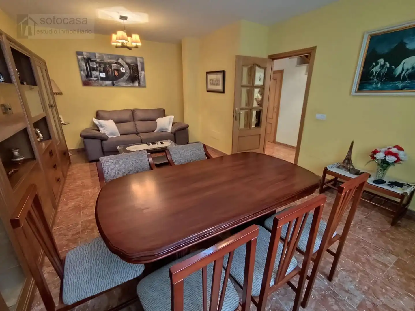 Dining room of Detached homes for sale in Esguevillas de Esgueva  with Heating, Terrace and Furnished