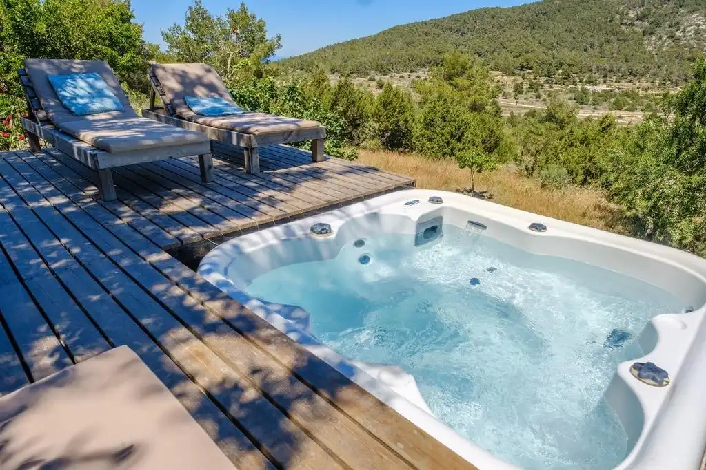 Terraza de Casa o chalet de alquiler en Sant Josep de sa Talaia con Jardín privado, Terraza y Amueblado