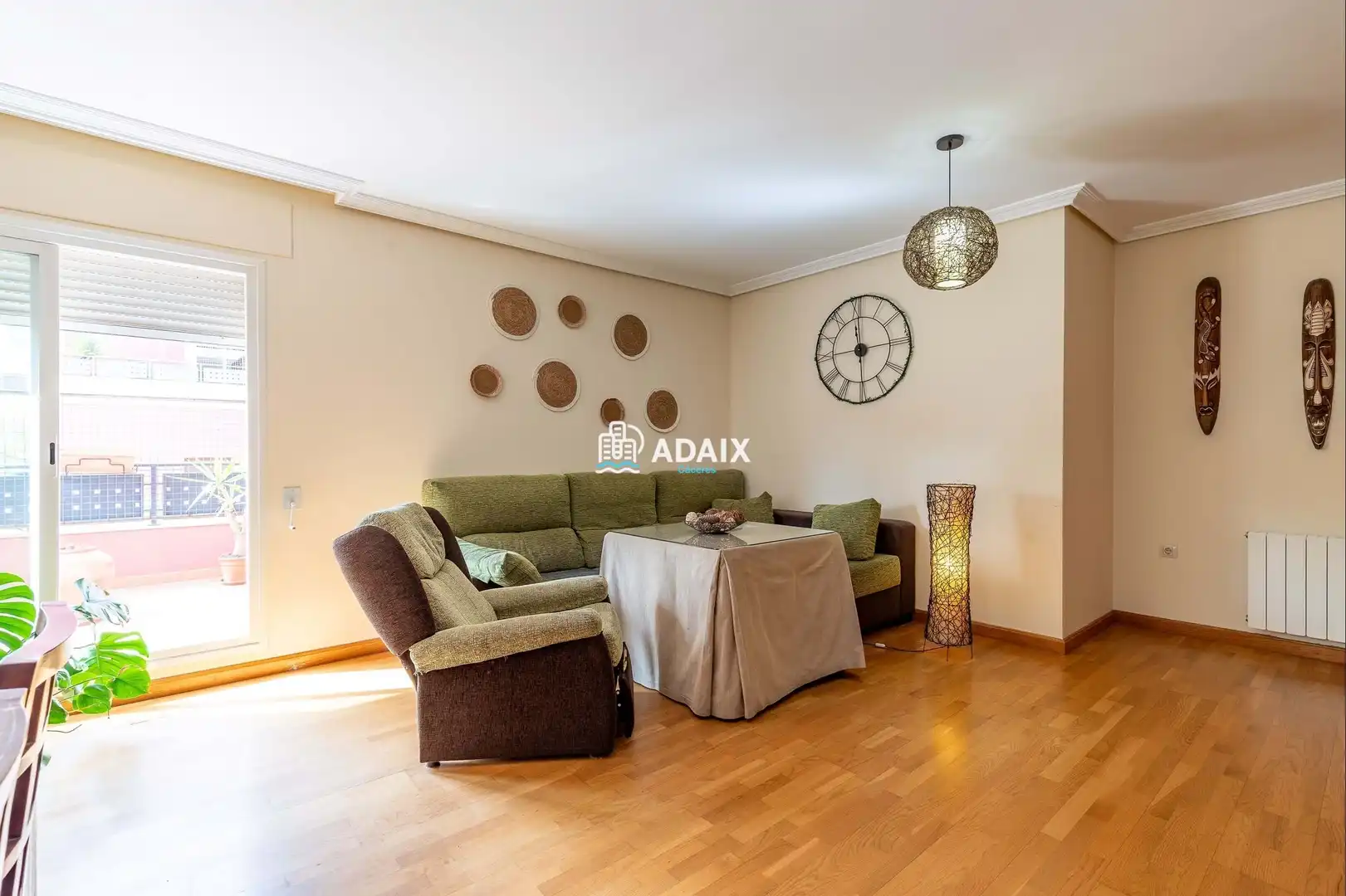 Sala de estar de Piso en venta en Cáceres con Aire acondicionado, Calefacción y Terraza