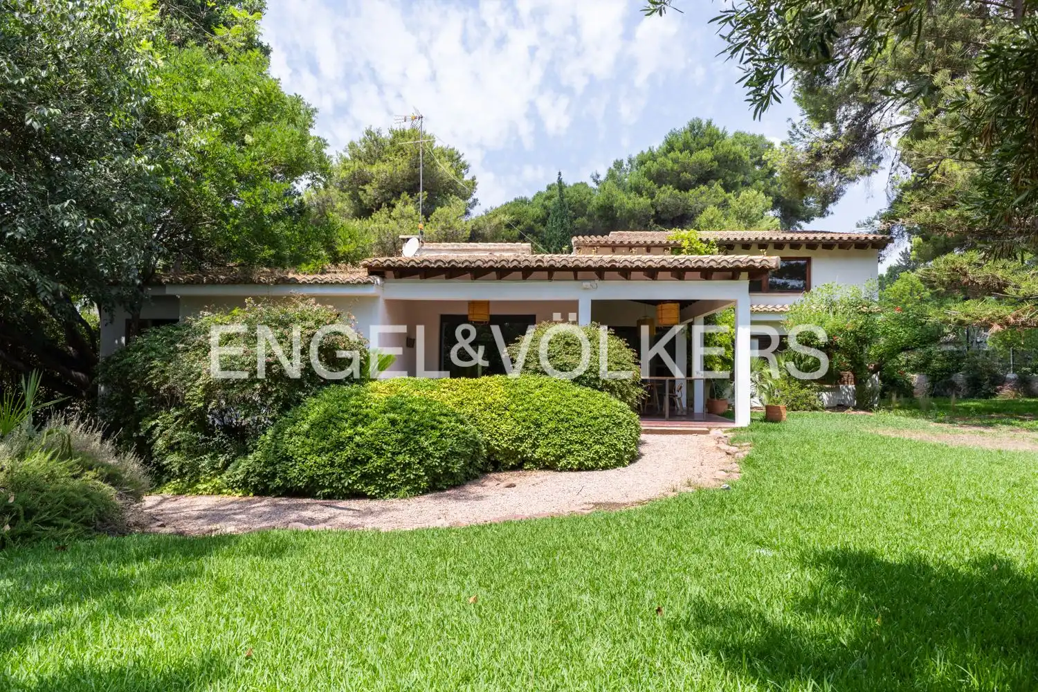 Vista exterior de Casa o chalet de alquiler en Rocafort con Aire acondicionado, Calefacción y Jardín privado