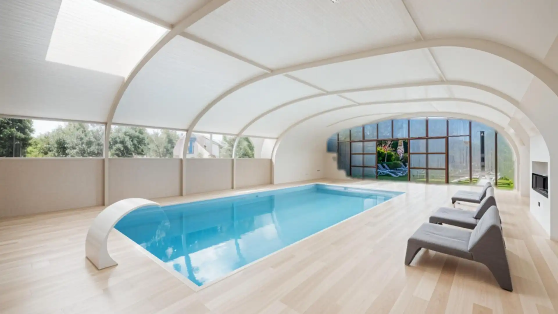 Piscina de Casa o chalet en venta en Cercedilla con Aire acondicionado, Terraza y Piscina