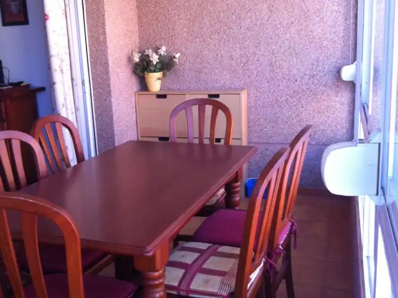 Dining room of Flat for rent in Centro Internacional