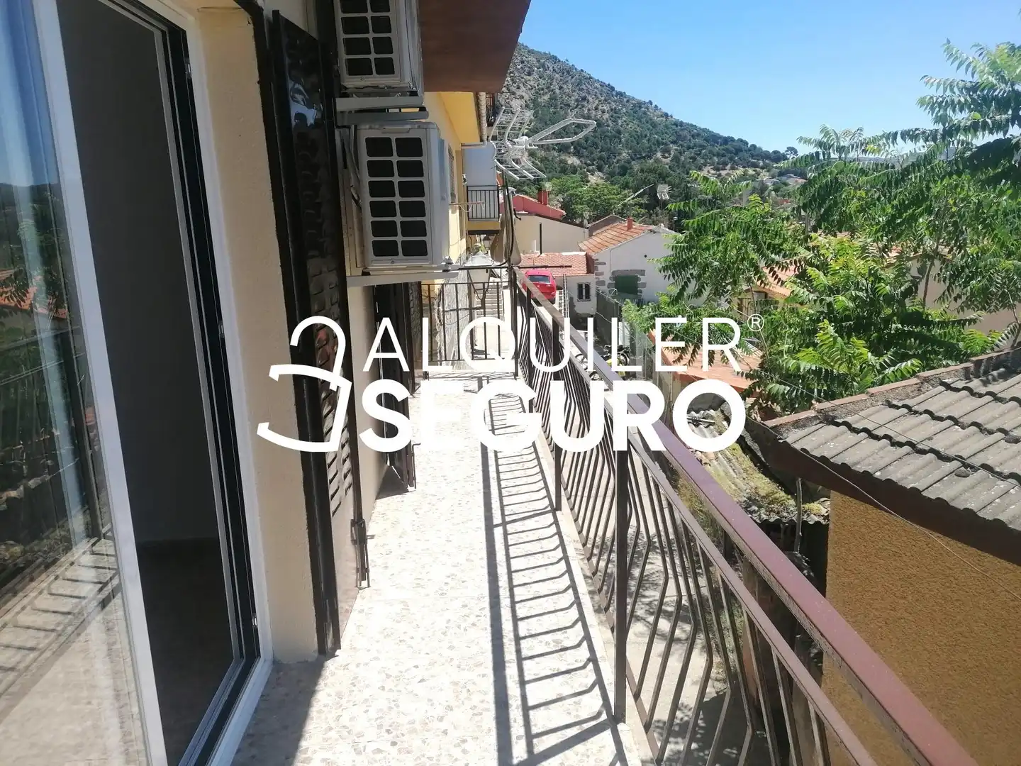Terrasse von Wohnung zur Miete in Valdemaqueda mit Klimaanlage und Terrasse