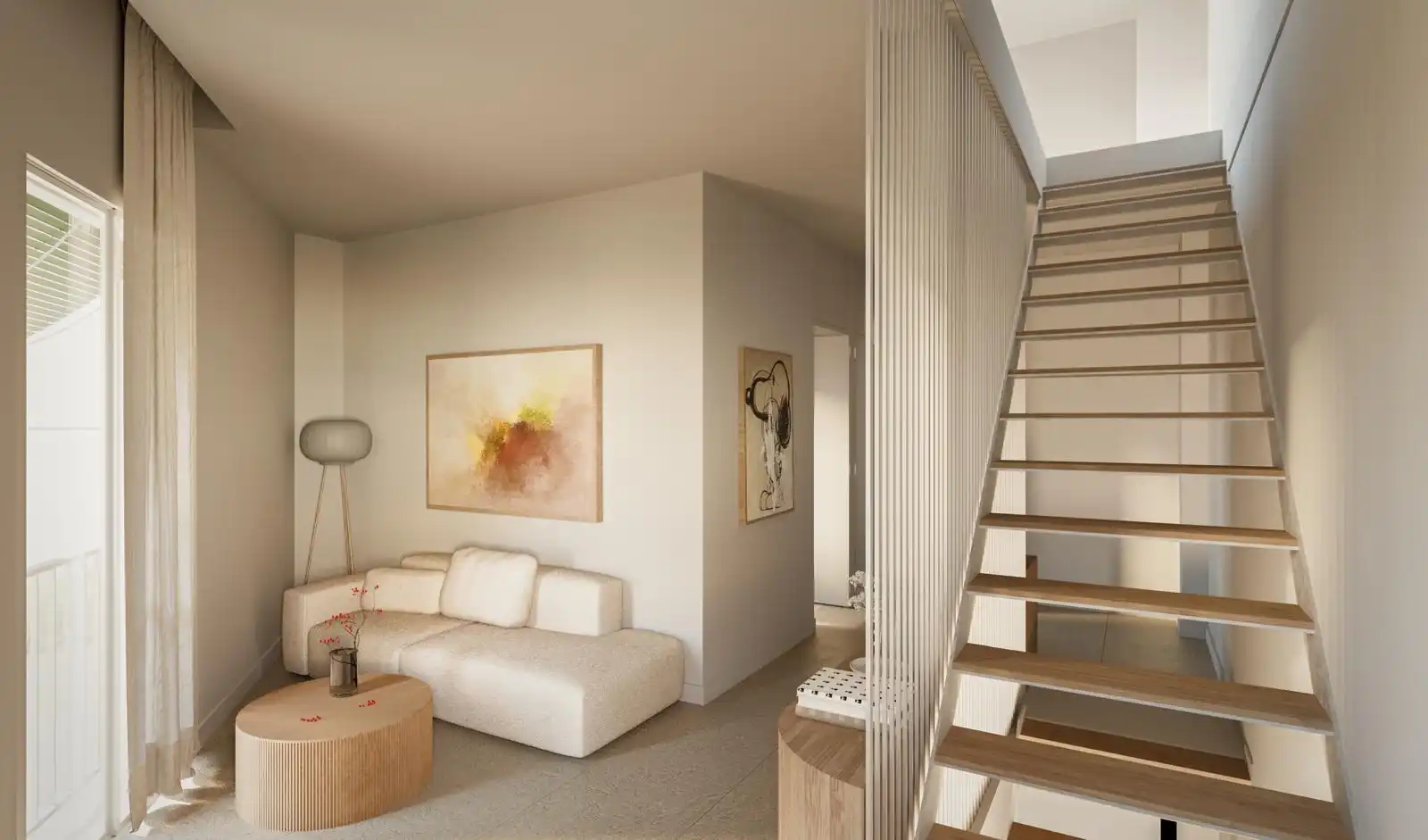 Living room of Detached homes for sale in Igualada  with Air Conditioner, Heating and Terrace