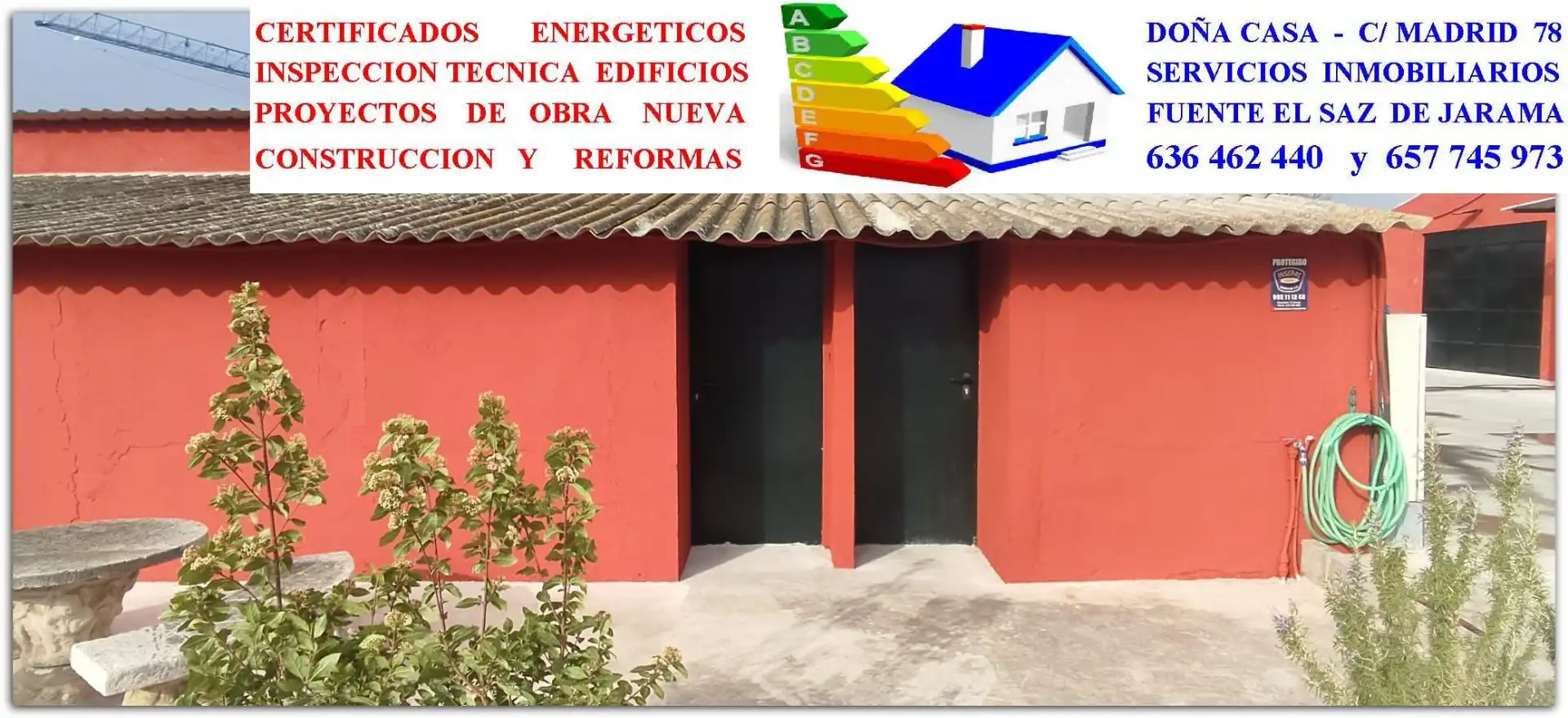 Exterior view of Storage room for rent in Alcobendas  with Alarm
