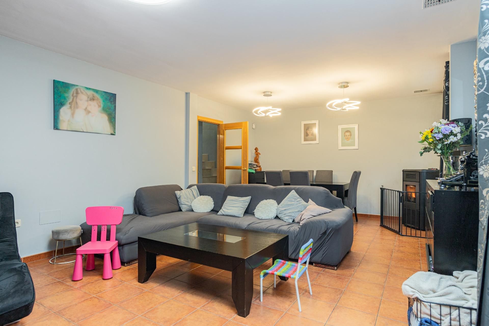 Living room of Duplex for sale in Torrelaguna  with Heating, Terrace and Storage room