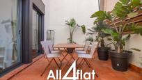 Terrace of Duplex to rent in  Barcelona Capital  with Air Conditioner, Heating and Parquet flooring