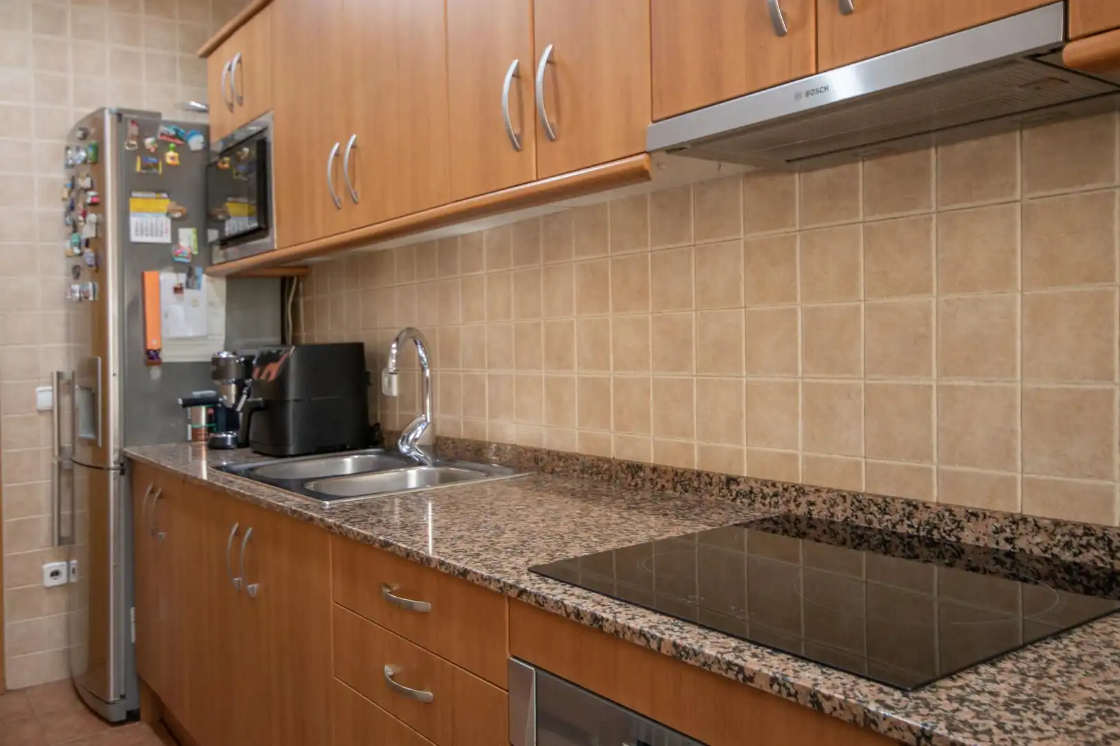 Kitchen of Flat for sale in Barcelona  with Air Conditioner, Heating and Parquet flooring