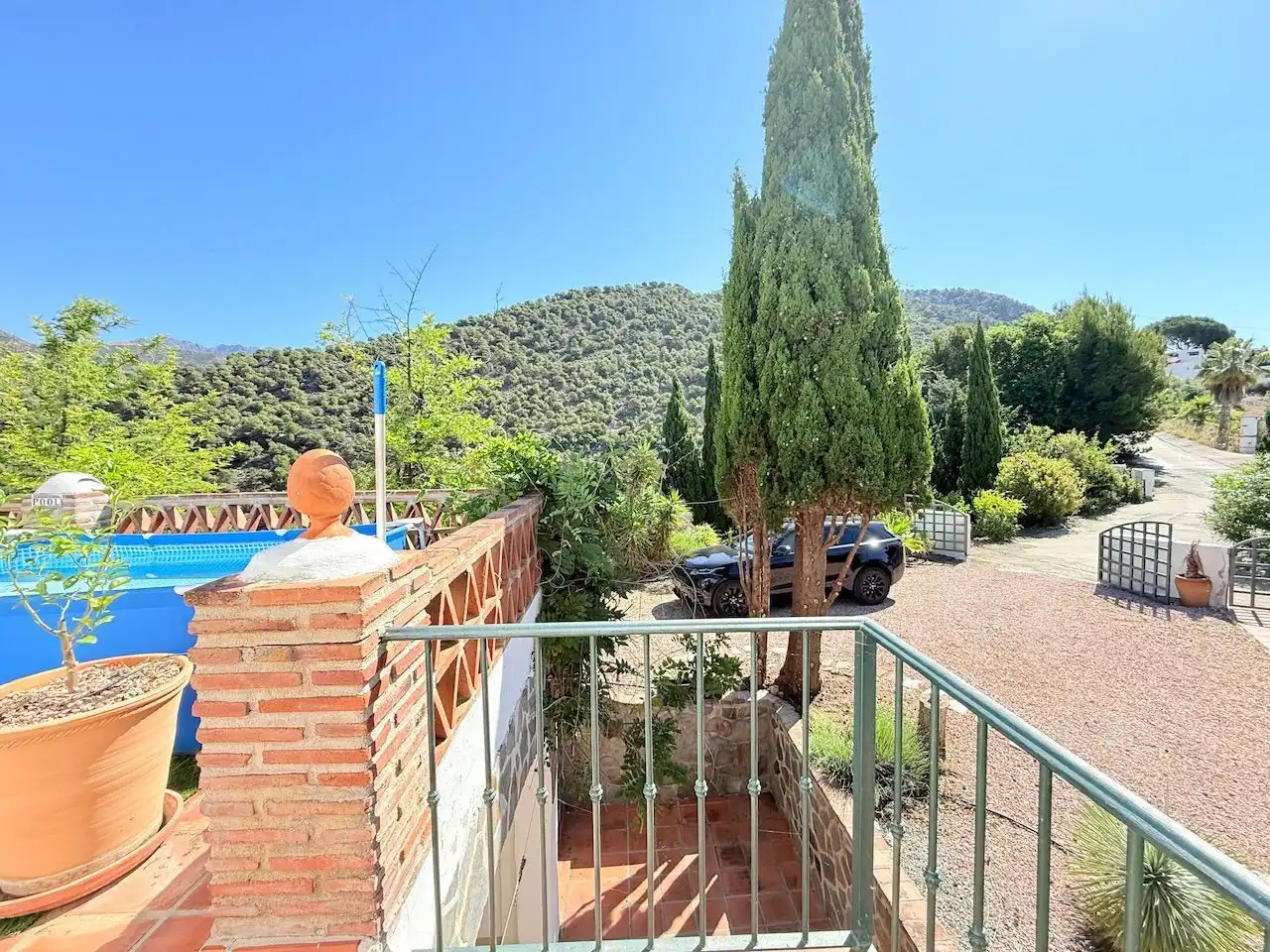 Jardí de Casa o xalet en venda en Frigiliana amb Aire condicionat, Calefacció i Jardí privat