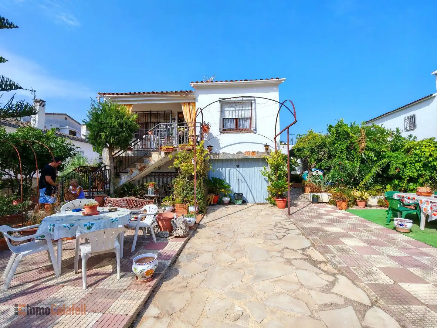 Jardín de Casa o chalet en venta en Calafell con Calefacción, Jardín privado y Terraza