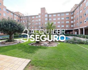 Exterior view of Flat to rent in  Madrid Capital  with Air Conditioner and Swimming Pool