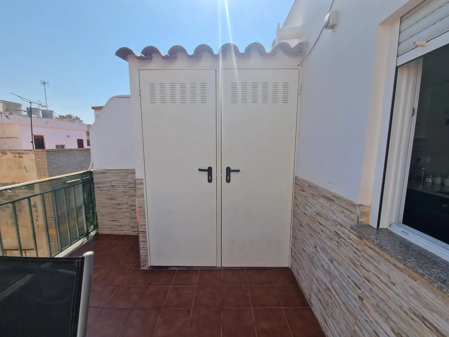 Terrasse von Dachboden zum Verkauf in Águilas mit Klimaanlage und Möbliert