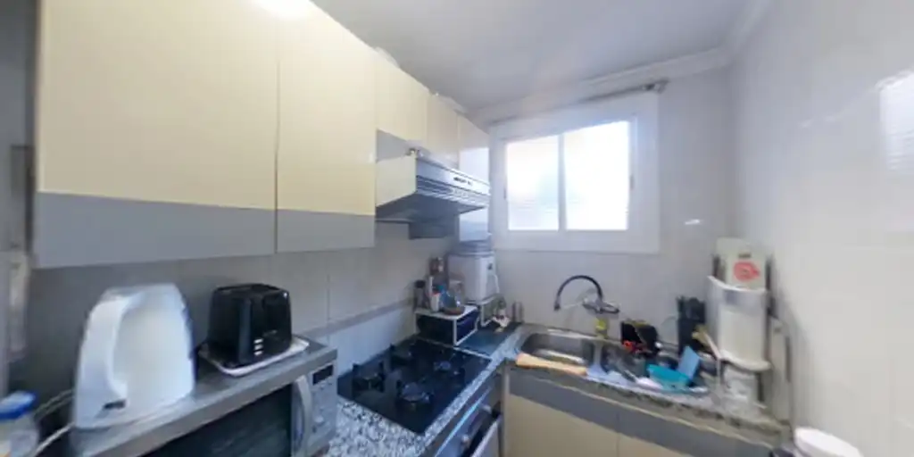 Kitchen of Flat for sale in Sabadell  with Terrace, Balcony and Internet